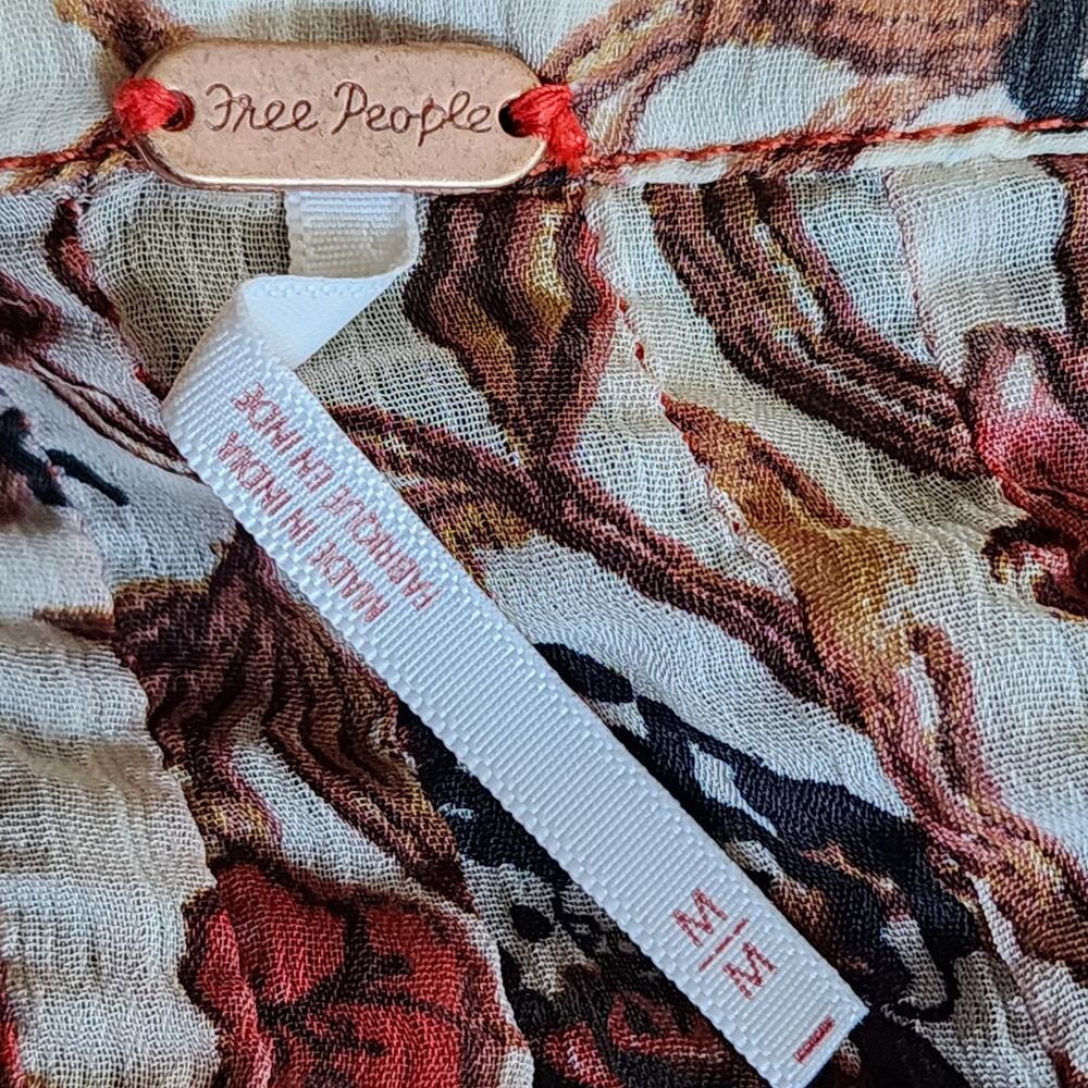 Free People See It Through Boho Print Dress - Picture 4 of 4
